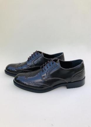 Стильные мужские туфли (оксфорды).1 фото
