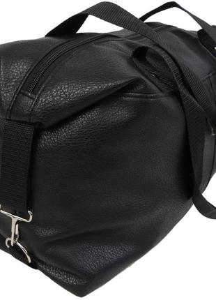 Женская сумка из эко кожи 42х24х15 см wallaby черный (2000002820031)8 фото
