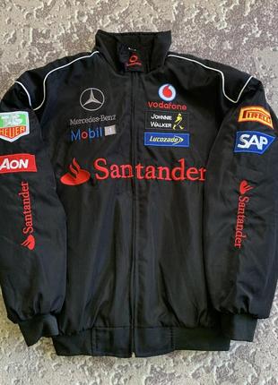 Гоночная куртка mercedes racing размер xl-xxl1 фото