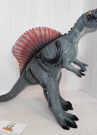 Динозавр гумовий спинозаврна батарейках, звук, jx102-2, для ді...