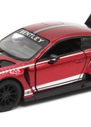 Іграшкова металева машинка bentley continental gt3, kt5417w