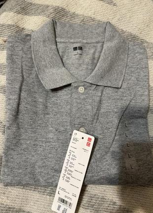 Мужская футболка поло uniqlo10 фото