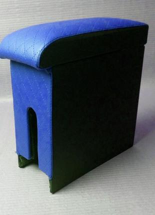 Подлокотник ваз 2109 ромб синий