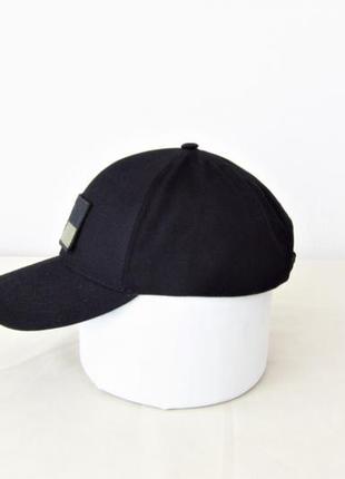 Кепка бейсболка черная коттоновая с флагом украины davani 00032-5