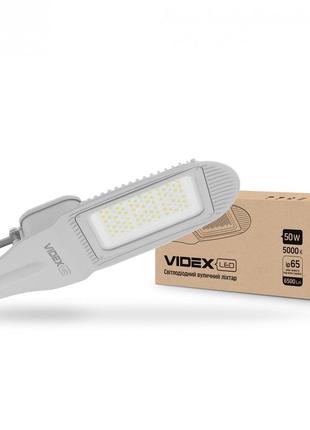 Ліхтар вуличний led videx 50w 5000k 6500lm ip65 smd vl-sl06-50...