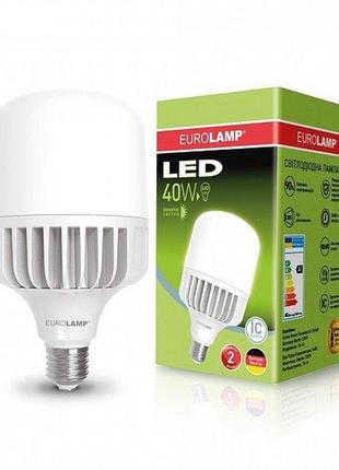 Лампа led eurolamp 40w e27 6500k 4100lm led-hp-40276 (світлоді...