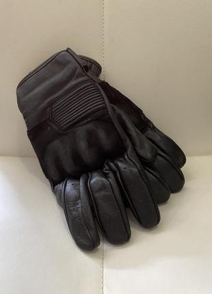 Шкіряні рукавиці rst crosby ce mens glove black (xl)