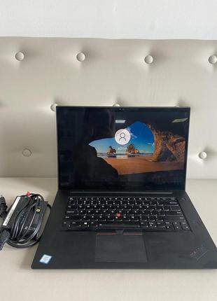 Ноутбук lenovo x1 extreme 15,6" 4к, core i7 8850h, 32gb ram, 256gb, gtx 1050ti3 фото