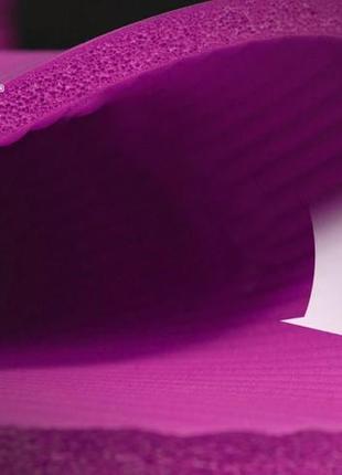 Коврик для йоги 180х61х1 см power system розовый (2000002001140)9 фото