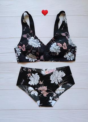 Бесшовный комплект белья victoria's secret оригинал