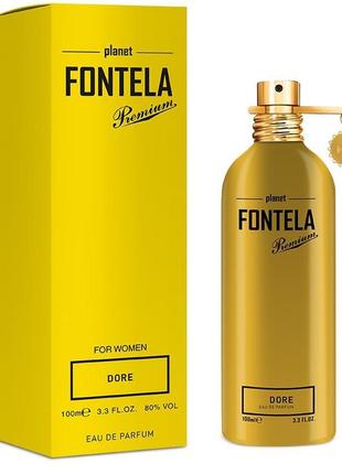 Жіноча парфумована вода fontela edp dore, 100 мл