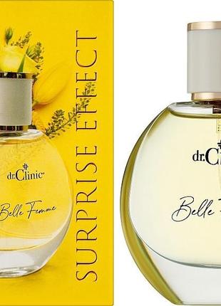Жіноча парфумована вода dr.clinic belle femme, 50 мл (малина, ...