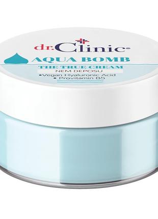 Зволожуючий крем для обличчя "aqua bomb" dr clinic