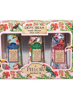 Подарунковий набір для догляду за руками pielor exotic dream, ...