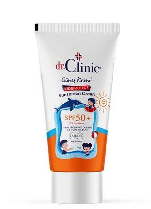 Дитячий сонцезахисний крем spf50 dr.clinic, 50 мл