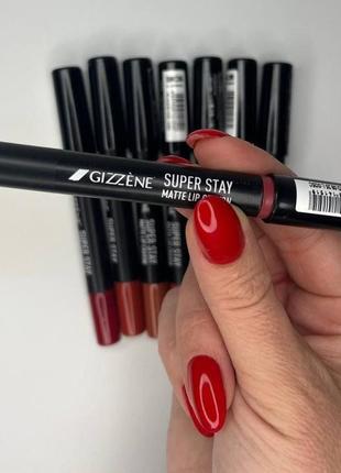 Матова помада super stay matte lip crayon