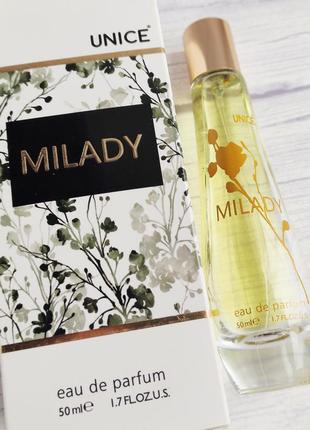 Жіноча парфумована вода unice milady edp, 50 мл (акватичний кв...2 фото