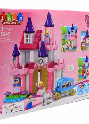 Дитячий ігровий конструктор для дівчаток jdlt 5242 замок принц...3 фото