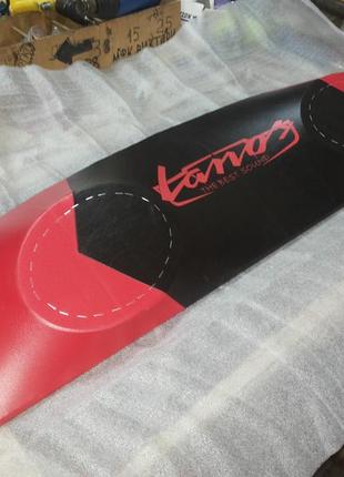 Задняя полка daewoo lanos деу ланос красная