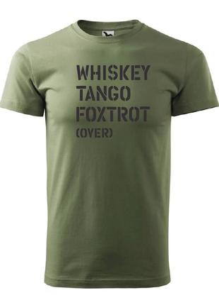 Футболка хакі stedman мілітарі us army whiskey tango foxtrot 1...