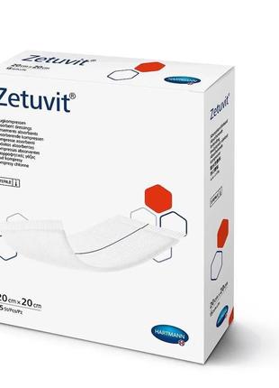 Пов'язка сорбційна zetuvit 20см х 20см 1шт (4137039)