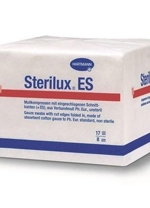 Марлеві серветки sterilux es, 10см х 10см, нестерильні, 100 шт.