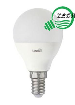 Лампа 7w g45 e14 світлодіодна 4000к / lm3047 lemanso