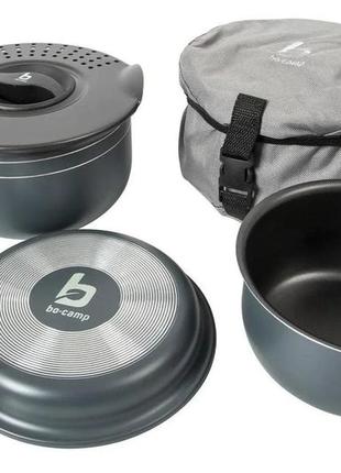 Набір посуду bo-camp trekking 5 pieces anthracite