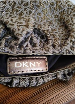 Монограмна текстильна сумочка dkny7 фото