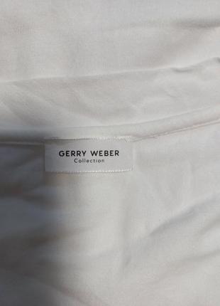 Красивая котоновая блузка gerry weber. разм. xxl4 фото