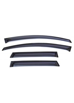 Дефлектори бокових вікон peugeot boxer/citroen jumper 2014 вітровики