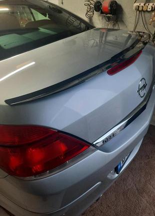 Спойлер кришки багажника антикрило елерон універсальний чорний