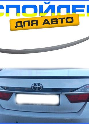 Спойлер хвостик утиный toyota camry 50 55 тойота камри 50 55 2011-2017 европа антикрыло