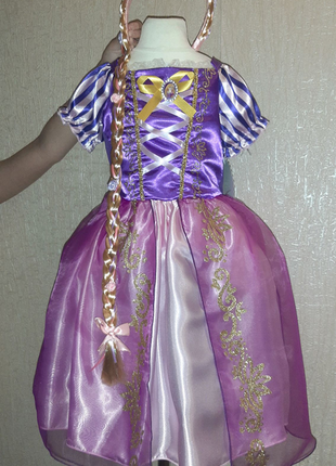 Карнавальна сукня принцеси рапунцель3 фото