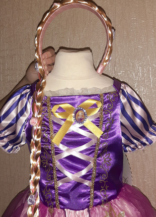 Карнавальна сукня принцеси рапунцель5 фото