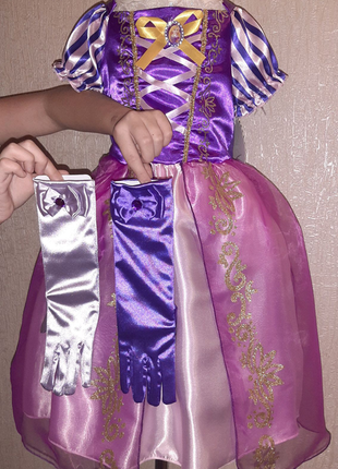 Карнавальна сукня принцеси рапунцель7 фото