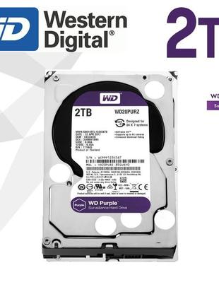 Жорсткий диск western digital purple 2tb