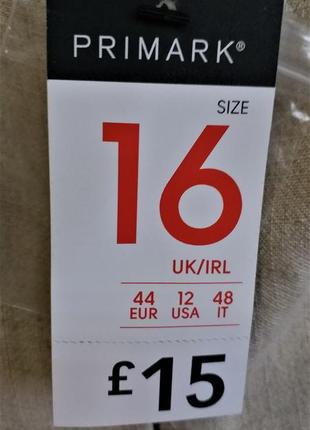 Льняной комбинезон primark4 фото