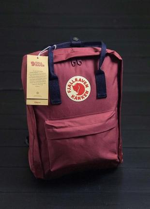 Fjallraven kanken reflective original (red)