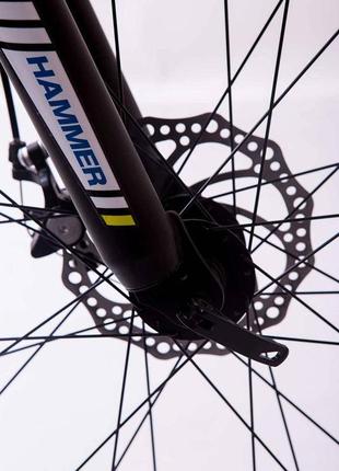 Гірський велосипед s200 hammer чорно синій 29 дюймів7 фото