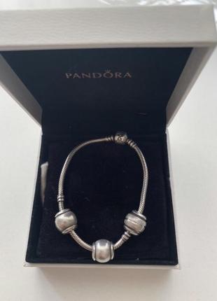 Браслет pandora + бусины