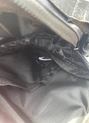 Нова сумка nike swoosh барсетка сумка через плече чорна найк кежуал4 фото