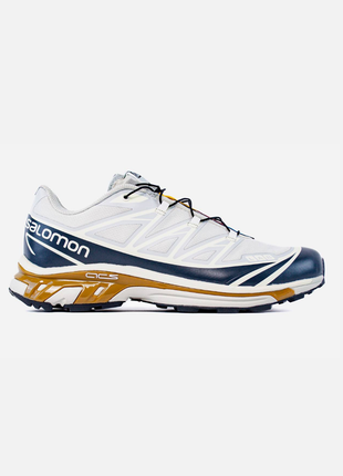 Мужские кроссовки salomon xt-6 grey blue brown