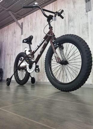 Дитячий двоколісний велосипед free wheel 20 coffee2 фото