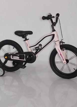 Дитячий двоколісний велосипед магнієвий 16 дюймів hammer mbs 01 s