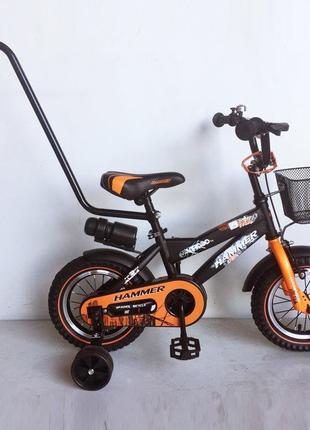 Дитячий двоколісний велосипед hammer s600 (від 3 до 6 років) н...
