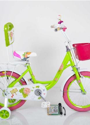 Дитячий двоколісний велосипед (від 5 років) на 16 дюймів roses