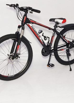 Гірський велосипед s300 blast-new чорно-червоний 26 дюймів
