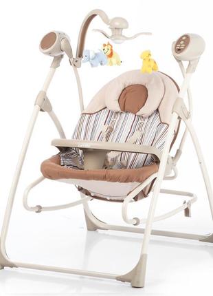 Колиска-гойдалка 3в1 carrello nanny 3в1 crl-0005 beige stripe ...