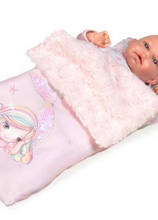 Дитяче ліжечко для ляльки decuevas 51241 манеж ляльковий з акс...3 фото
